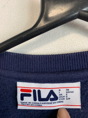 Navy Fila Sweatshirt Men's Small