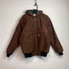 Brown Carhartt Reworked Workwear Jacket Men's Large