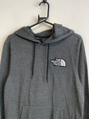 Grey North Face Hoodie Men's Small