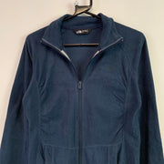 Navy North Face Fleece Jacket Women's Small