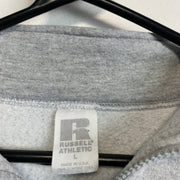 Grey Russell Athletic Quarter zip Men's Large