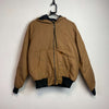 Brown Carhartt Reworked Workwear Jacket Men's Medium