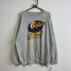 Vintage Grey Graphic Print Sweatshirt Men's XL