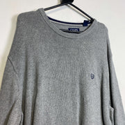 Grey Chaps Ralph Lauren Knit Jumper Sweater XL