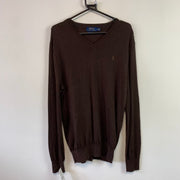 Brown Polo Ralph Lauren Jumper Women's Large