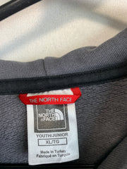 Grey North Face Hoodie Youth's XL