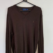 Brown Polo Ralph Lauren Jumper Women's Large