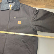 Black Carhartt Reworked Workwear Jacket Men's Large