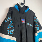 Vintage Pro Line NFL Carolina Panthers Quilted Jacket Men's Large