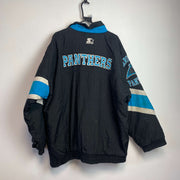 Vintage Pro Line NFL Carolina Panthers Quilted Jacket Men's Large