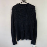 Black Chaps Knitwear Sweater Women's Large