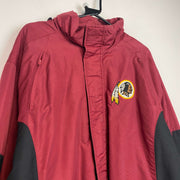 Red NFL Washington Redskins Quilted jacket Men's Large