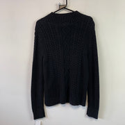 Black Chaps Knitwear Sweater Women's Large