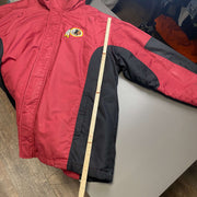 Red NFL Washington Redskins Quilted jacket Men's Large