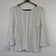 White Ralph Lauren Knitwear Sweater Women's Large