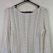 White Ralph Lauren Knitwear Sweater Women's Large