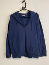 Navy Carhartt zip up Hoodie Men's Medium