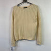 Pastel Yellow Ralph Lauren Knitwear Sweater Women's Medium