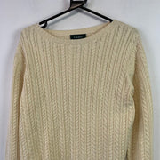 Pastel Yellow Ralph Lauren Knitwear Sweater Women's Medium