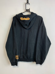 Black Embroidery Hoodie Men's XL