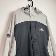 Vintage Grey NFL Philadelphia Eagles Jacket Men's XL