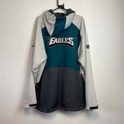 Vintage Grey NFL Philadelphia Eagles Jacket Men's XL