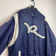 Navy Rocawear Bomber Jacket Men's  XXXL