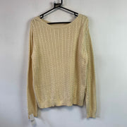 Pastel Yellow Ralph Lauren Knitwear sweater Women's Large