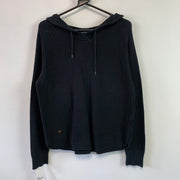 Black Ralph Lauren Knitwear Hoodie Women's Large