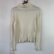 Cream White Ralph Lauren Knitwear Sweater Women's Large