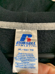 Vintage Black Russell Athletic Blank Hoodie Men's XL