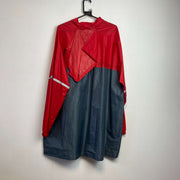 Red and Grey Windbreaker Men's XXL