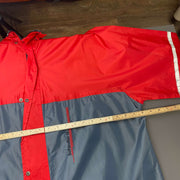 Red and Grey Windbreaker Men's XXL