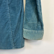 Vintage 60s Long Corduroy Shirt Womens Jacket Shacket XL