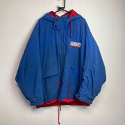 Vintage 90s Blue NFL New York Giants Quilted Jacket Men's XXL