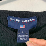 Black Ralph Lauren Knitwear Sweater Women's Large