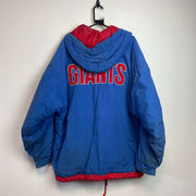 Vintage 90s Blue NFL New York Giants Quilted Jacket Men's XXL