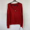 Red Ralph Lauren Knitwear Jumper Women's Large