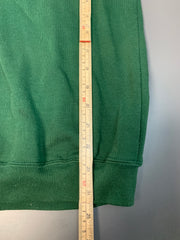 Green Embroidery Sweatshirt Men's Large