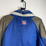 Blue NFL Starter Pro Line Quilted Jacket Men's XL