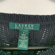 Black Ralph Lauren Knitwear Sweater Women's Large