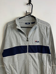 Grey Fila Sweatshirt Women's Medium