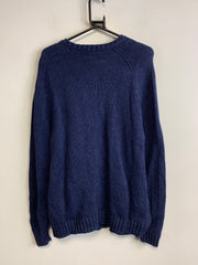 Navy Lands End Knitwear Sweater Women's XL