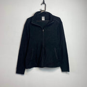 Black Patagonia zip up Fleece Women's Large