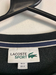 Black Lacoste Sweatshirt Men's Small