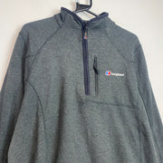 Grey Berghaus Quarter zip up Fleece Men's XXXL