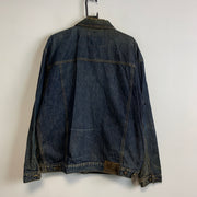 Washed Denim Jacket Men's Large