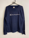 Navy Champion Sweatshirt Men's Medium