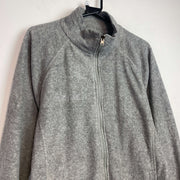 Grey Columbia zip up Fleece Women's Large