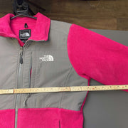 Pink and Grey North Face Denali Fleece Women's Small